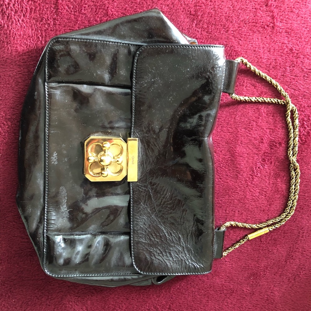 Chloé vinyl bag
